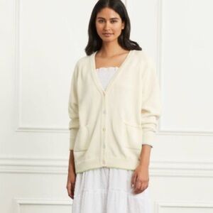 Hill House Sweater Women’s XL Home the House Cardigan in Cream